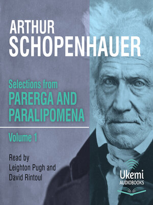 cover image of Selections from Parerga and Paralipomena, Volume 1